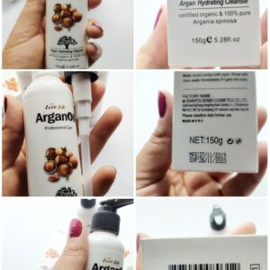 کرم پاک کننده و آبرسان صورت Argan oil