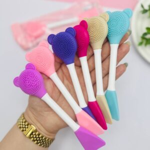 براش ماسک و فیس براش دو طرفه خرسی